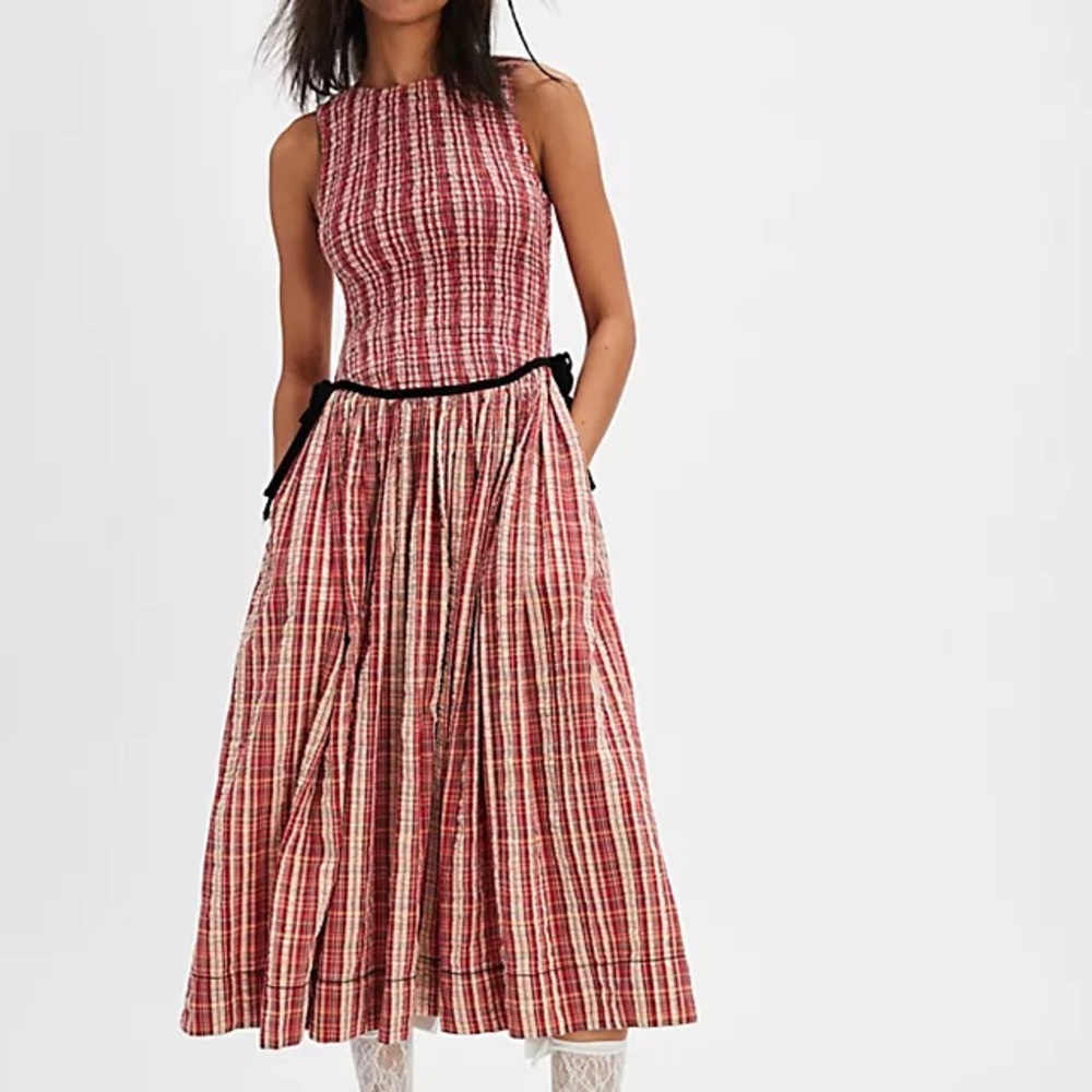 free people nightingale smocked dress